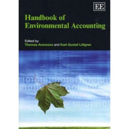 Handbook of Environmental Accounting