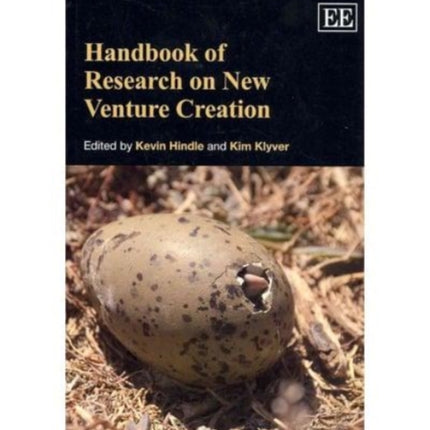 Handbook of Research on New Venture Creation