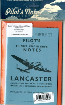 Battle Of Britain Memorial Flight Trilogy Pilot's Notes: Air Ministry Pilot's Notes