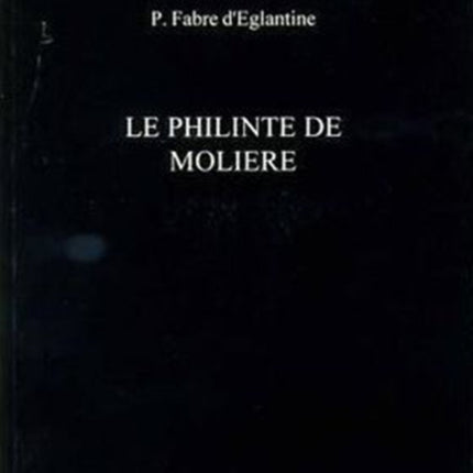 Le Philinte De Molière