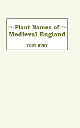 Plant Names of Medieval England