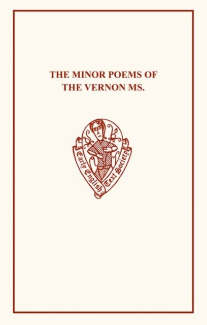 The Minor Poems of the Vernon MS