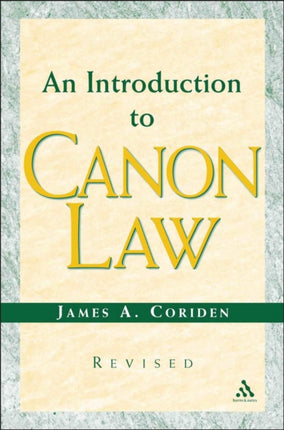 An An Introduction to Canon Law Revised Edition