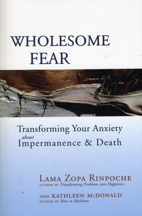 Wholesome Fear: Transforming Your Anxiety About Impermanence and Death