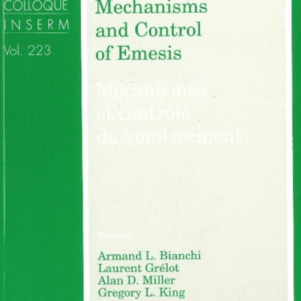 Mechanisms & Control of Emesis