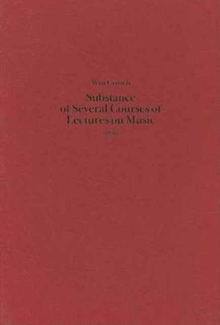 Substance of Several Courses of Lectures on Music (1831)