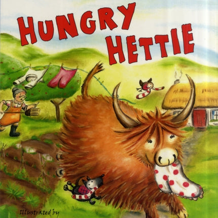 Hungry Hettie: The Highland Cow Who Won't Stop Eating!