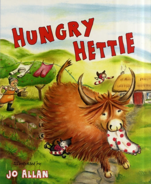 Hungry Hettie: The Highland Cow Who Won't Stop Eating!