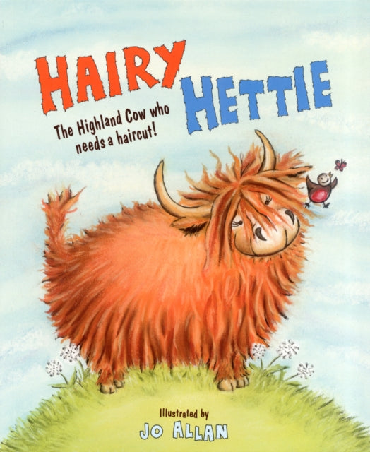 Hairy Hettie: The Highland Cow Who Needs a Haircut!