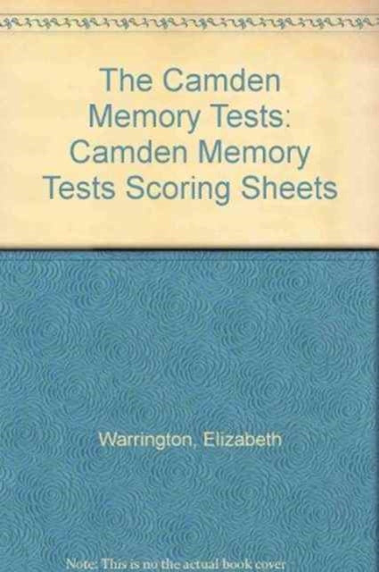 Camden Memory Tests Scoring Sheets