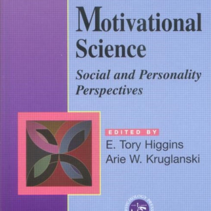 Motivational Science Social and Personality Perspectives Key Readings Key Readings in Social Psychology