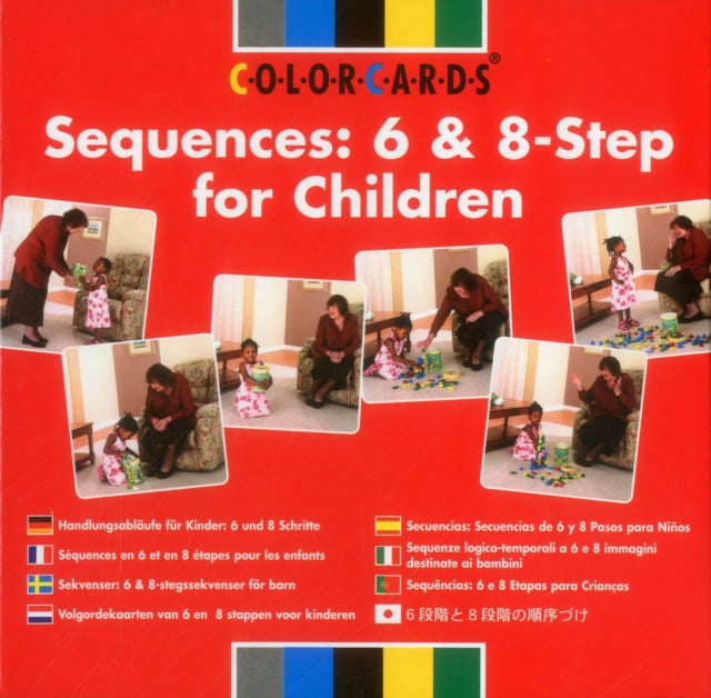 Sequences: Colorcards: 6 and 8- Step for Children