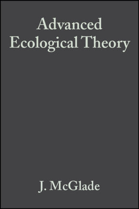 Advanced Ecological Theory Principles and