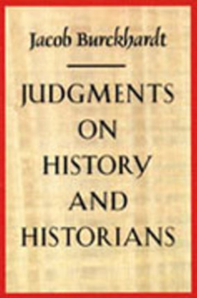 Judgments on History & Historians