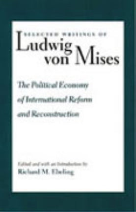 Political Economy of International Reform & Reconstruction