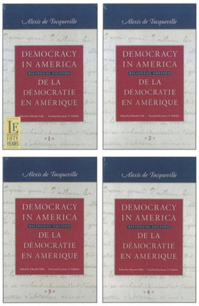 Democracy in America: 4-Volume Set: Bilingual Edition