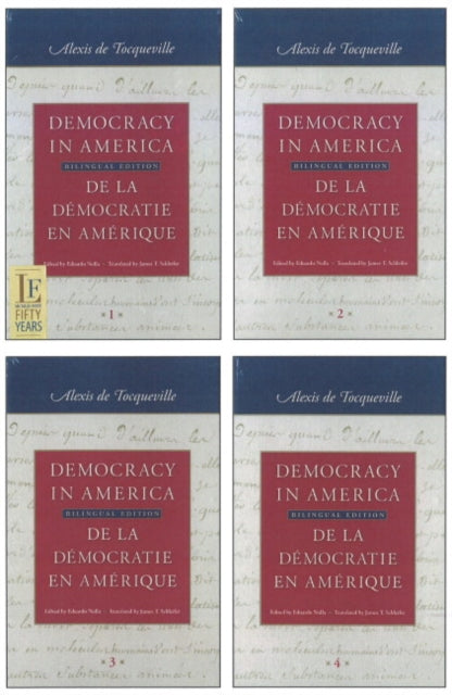 Democracy in America: 4-Volume Set: Bilingual Edition