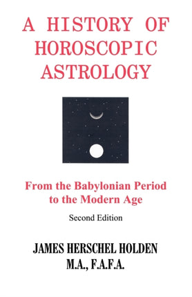 History of Horoscopic Astrology