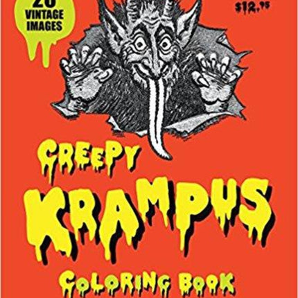 Creepy Krampus Coloring Book