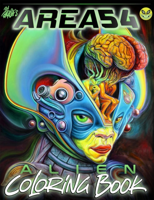 Ron Englishs Area 54 Alien Coloring Book