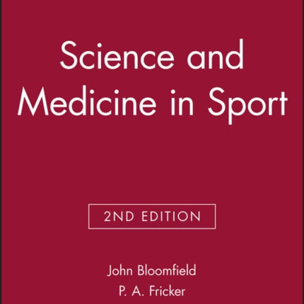 Science and Medicine in Sport