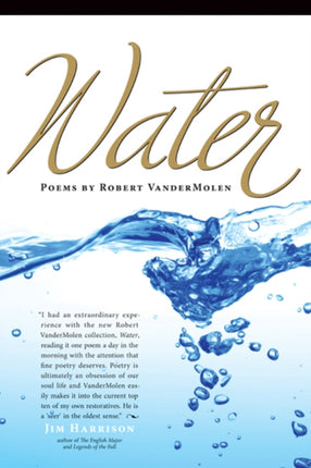 Water Poems by Robert VanderMolen