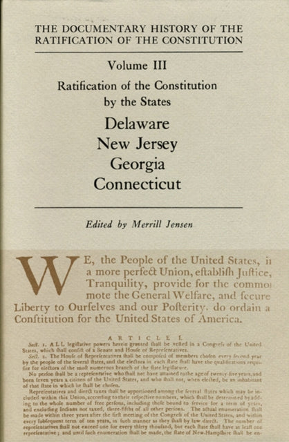 Ratification by the States Delaware Vol 111