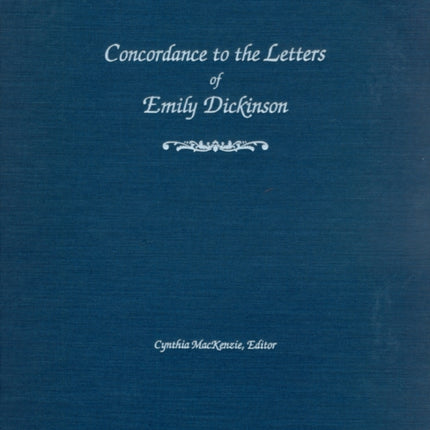 Concordance to the Letters of Emily Dickinson