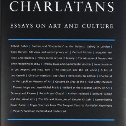 Magicians & Charlatans: Essays on Art and Culture