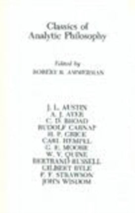 Classics of Analytic Philosophy