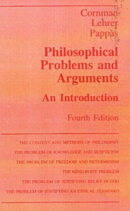 Philosophical Problems and Aurguments: An Introduction