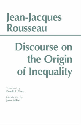 Discourse on the Origin of Inequality