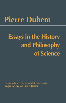 Essays in the History and Philosophy of Science