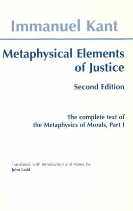 Metaphysical elements of Justice