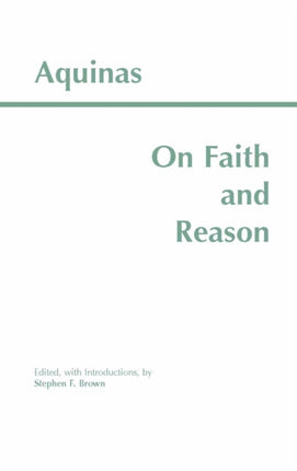 On Faith and Reason