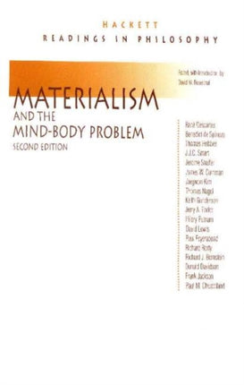 Materialism and the Mind-Body Problem