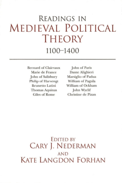 Readings in Medieval Political Theory: 1100-1400