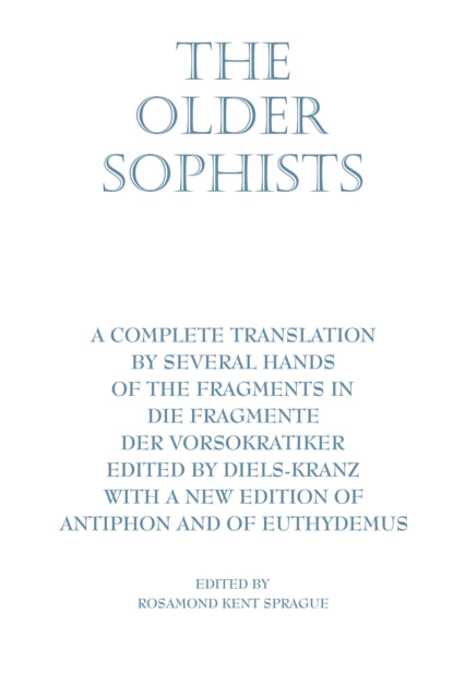 The Older Sophists