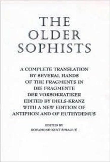 The Older Sophists