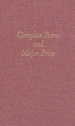 The Complete Poems and Major Prose