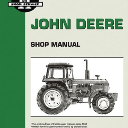 John Deere Model 4050-4850 Tractor Service Repair Manual