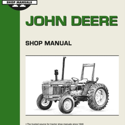 John Deere Model 2150-2555 Tractor Service Repair Manual