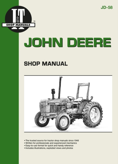 John Deere Model 2150-2555 Tractor Service Repair Manual