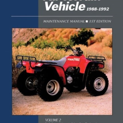 Honda Kawasaki Polaris Suzuki Yamaha All-Terrain Vehicle Volume 2 Service Repair Manual