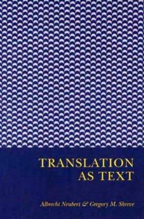 Translation As Text