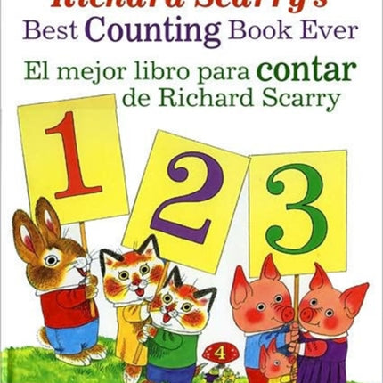 Richard Scarry's Best Counting Book Ever/ El Mejor Libro Para Contar De Richard Scarry