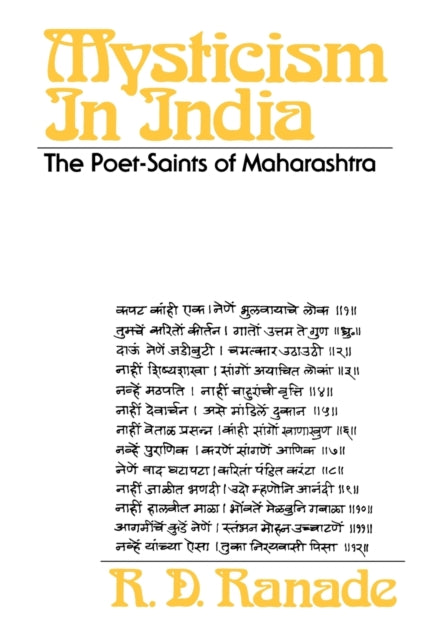 Mysticism in India The PoetSaints of Maharashtra