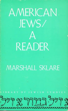 American Jews A Reader