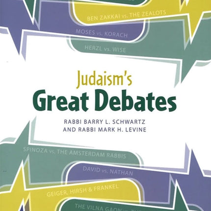 Judaism's Great Debates