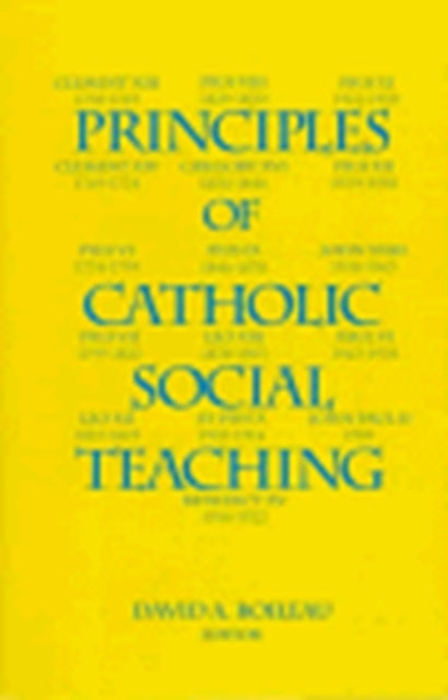 Principles of Catholic Social Teaching